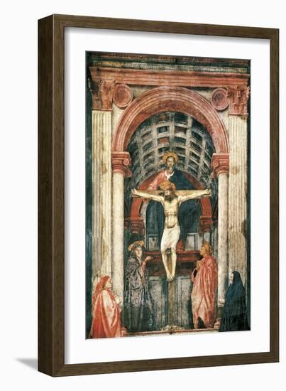 Trinity-Masaccio-Framed Art Print