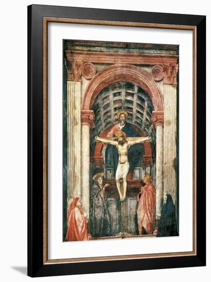 Trinity-Masaccio-Framed Art Print