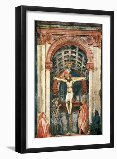 Trinity-Masaccio-Framed Art Print