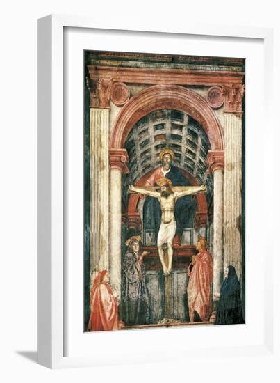 Trinity-Masaccio-Framed Art Print