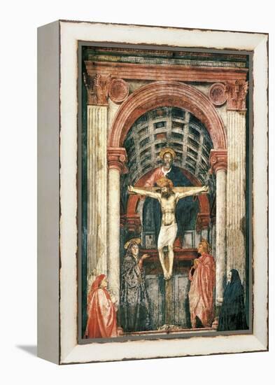 Trinity-Masaccio-Framed Stretched Canvas