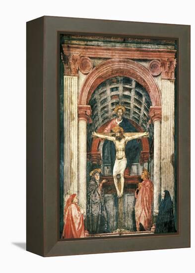 Trinity-Masaccio-Framed Stretched Canvas