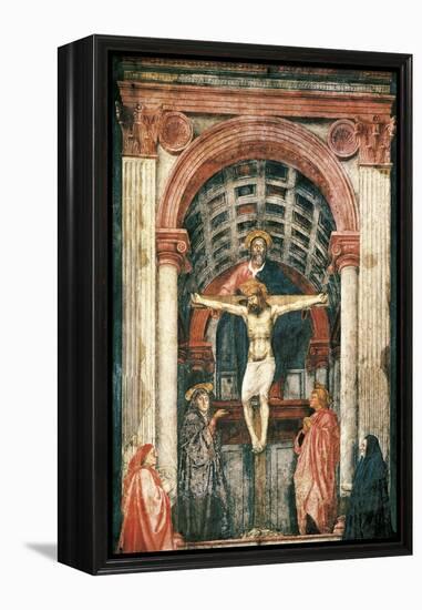 Trinity-Masaccio-Framed Stretched Canvas