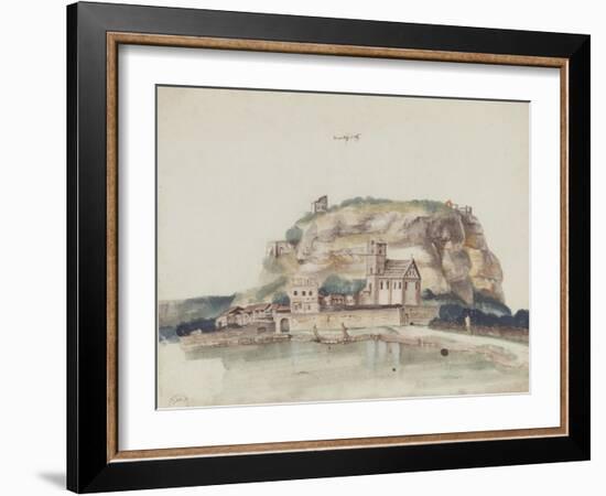 Trintperg (The Doss' Triento Near Trent), 1495-Albrecht Dürer-Framed Giclee Print