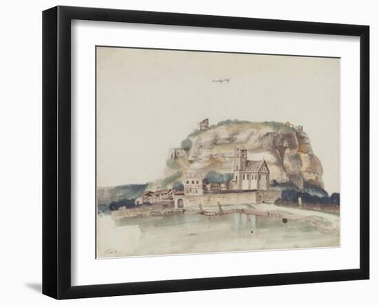 Trintperg (The Doss' Triento Near Trent), 1495-Albrecht Dürer-Framed Giclee Print