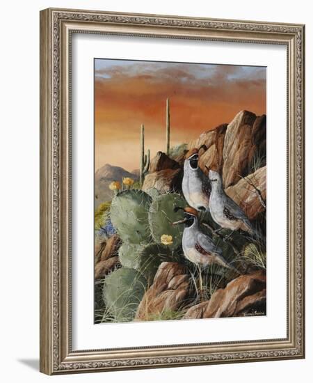 Trio in Spring-Trevor V. Swanson-Framed Giclee Print