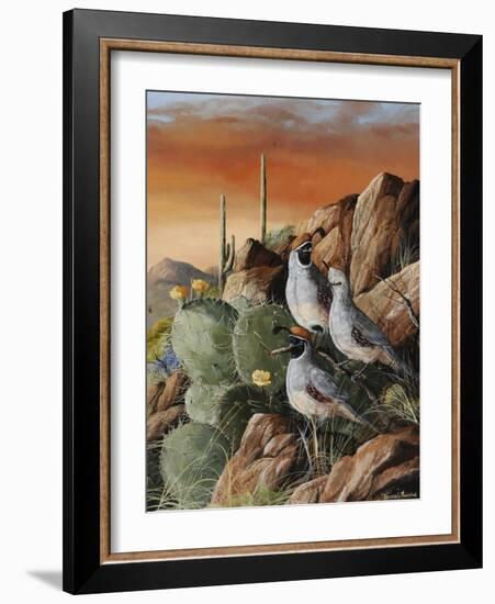 Trio in Spring-Trevor V. Swanson-Framed Giclee Print