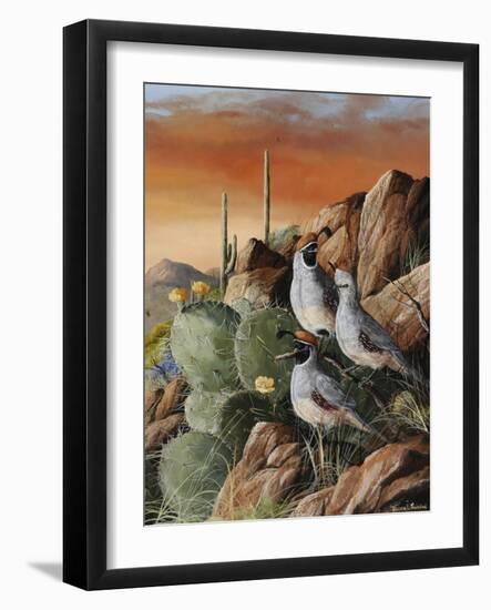 Trio in Spring-Trevor V. Swanson-Framed Giclee Print