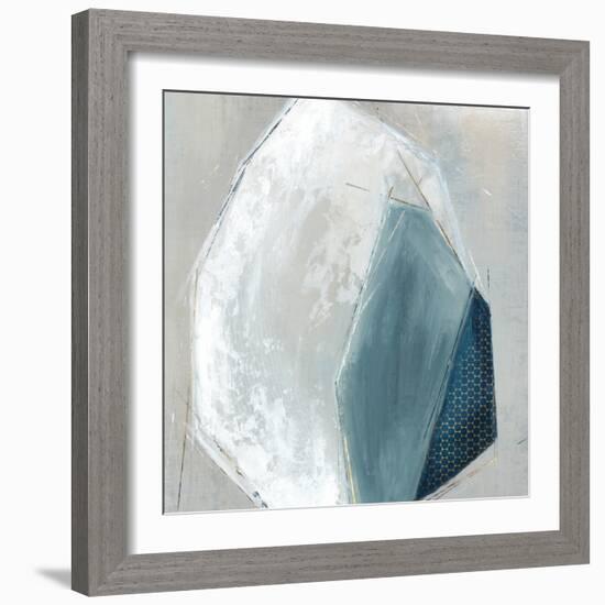 Trio of Blue I-Emma Peal-Framed Art Print