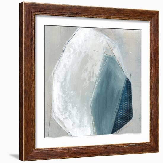 Trio of Blue I-Emma Peal-Framed Art Print