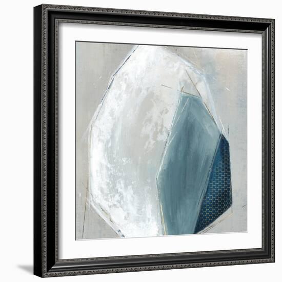 Trio of Blue I-Emma Peal-Framed Art Print