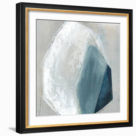 Trio of Blue I-Emma Peal-Framed Art Print