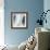 Trio of Blue II-Emma Peal-Framed Art Print displayed on a wall