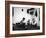 Trio of Czech Peasants Playing Cards in the Season Workers House on the Anyala Farm-Margaret Bourke-White-Framed Photographic Print