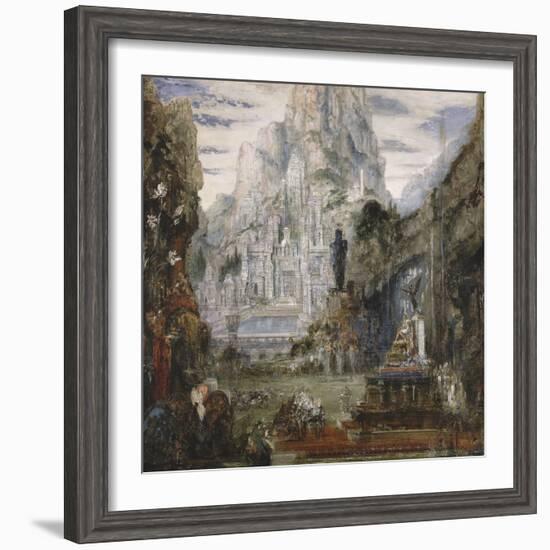 Triomphe d'Alexandre le Grand-Gustave Moreau-Framed Giclee Print