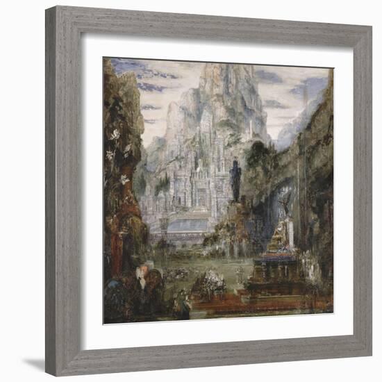 Triomphe d'Alexandre le Grand-Gustave Moreau-Framed Giclee Print