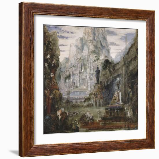 Triomphe d'Alexandre le Grand-Gustave Moreau-Framed Giclee Print