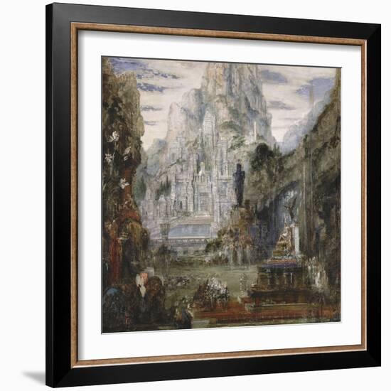 Triomphe d'Alexandre le Grand-Gustave Moreau-Framed Giclee Print
