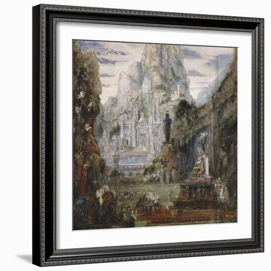 Triomphe d'Alexandre le Grand-Gustave Moreau-Framed Giclee Print