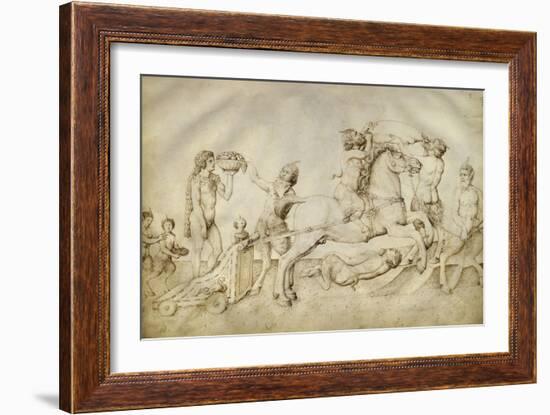 Triomphe de Bacchus-Jacopo Bellini-Framed Giclee Print