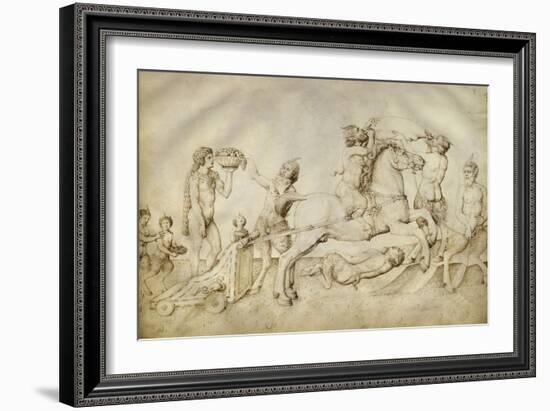 Triomphe de Bacchus-Jacopo Bellini-Framed Giclee Print