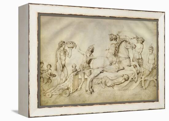 Triomphe de Bacchus-Jacopo Bellini-Framed Premier Image Canvas