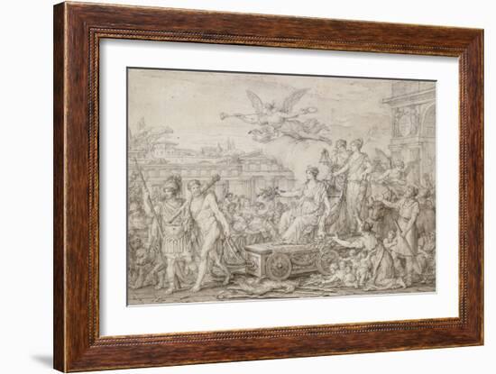 Triomphe de la Constitution de 1793-Joseph Marie Vien-Framed Giclee Print