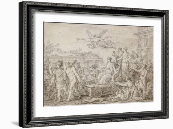 Triomphe de la Constitution de 1793-Joseph Marie Vien-Framed Giclee Print