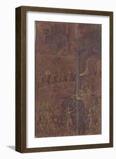 Triomphe de Titus-Andrea Mantegna-Framed Giclee Print