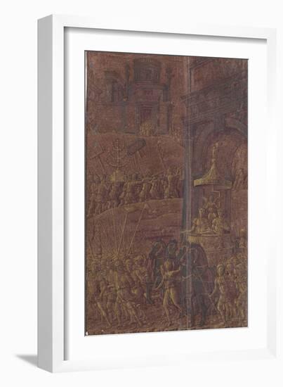 Triomphe de Titus-Andrea Mantegna-Framed Giclee Print