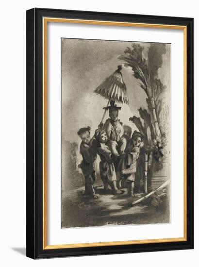 Triomphe du petit chinois-Claude-Henri Watelet-Framed Giclee Print