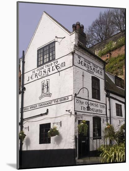 Trip to Jerusalem Inn, Claimed to Be the Oldest Inn in England, Nottingham-Rolf Richardson-Mounted Photographic Print