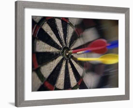 Triple Bullseye-null-Framed Photographic Print