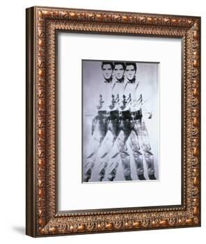 Triple Elvis, 1963-Andy Warhol-Framed Art Print