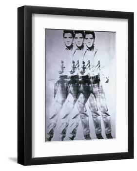 Triple Elvis, 1963-Andy Warhol-Framed Art Print