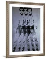 Triple Elvis, 1963-Andy Warhol-Framed Giclee Print