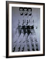 Triple Elvis, 1963-Andy Warhol-Framed Giclee Print