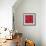 Triple Red Anemone-Ivo-Framed Art Print displayed on a wall