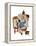 "Triple Self-Portrait", February 13,1960-Norman Rockwell-Framed Premier Image Canvas