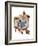 "Triple Self-Portrait", February 13,1960-Norman Rockwell-Framed Premium Giclee Print