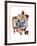 "Triple Self-Portrait", February 13,1960-Norman Rockwell-Framed Giclee Print