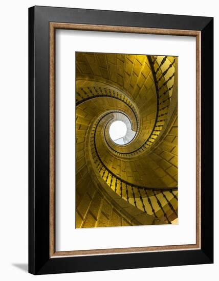 Triple Spiral Staircase of Floating Stairs. Convent of Santo Domingo De Bonaval-Peter Adams-Framed Photographic Print