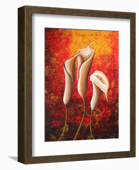 Triple Threat I-Megan Aroon Duncanson-Framed Art Print