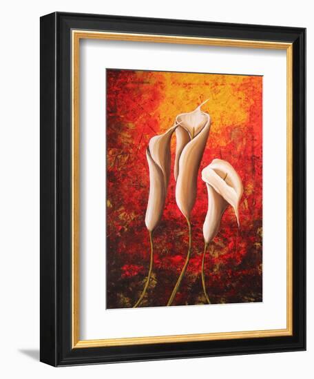 Triple Threat I-Megan Aroon Duncanson-Framed Art Print