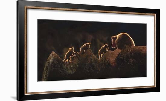 Triplets-Xavier Ortega-Framed Giclee Print