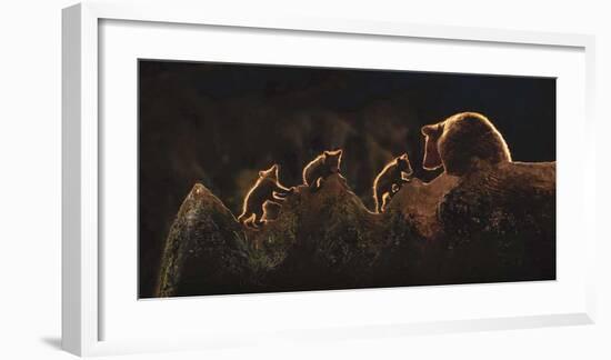 Triplets-Xavier Ortega-Framed Giclee Print