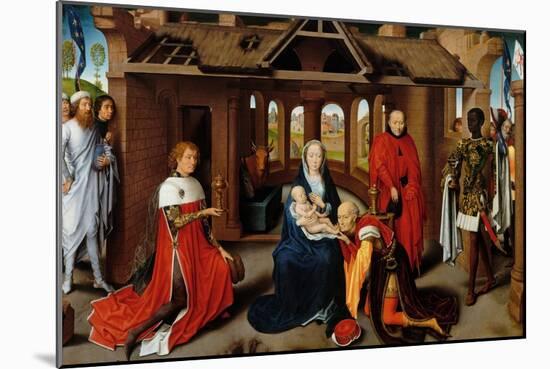 Triptych, Adoration of the Magi-Hans Memling-Mounted Giclee Print