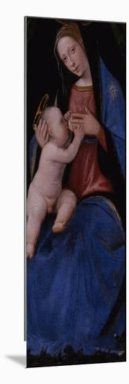 Triptych, Central Panel: Enthroned Maria Lactans, 1500-Mariotto Albertinelli-Mounted Giclee Print