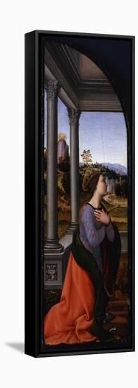 Triptych, Left-Hand Panel: Saint Catherine of Alexandria, 1500-Mariotto Albertinelli-Framed Premier Image Canvas