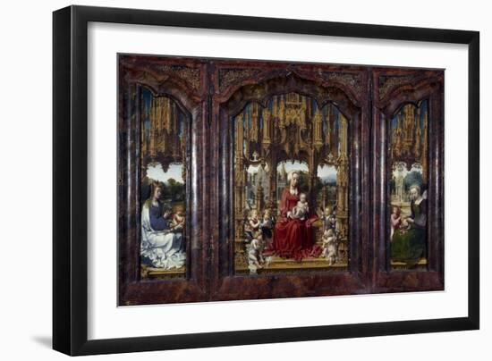Triptych Malvern, 1511-1515-Jan Gossaert-Framed Giclee Print